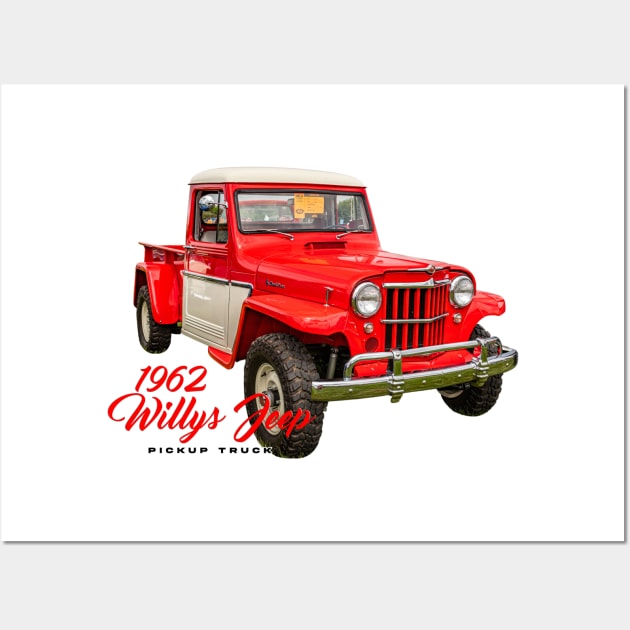 1962 Willys Jeep Pickup Truck Wall Art by Gestalt Imagery